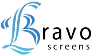 Logo Bravo screens for french doors-large-motorized screen-patio screen-pool-veranda